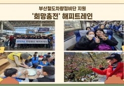 동구장주_KORAIL 부산철도차량정비단 지원 ‘해피트레인여행‘